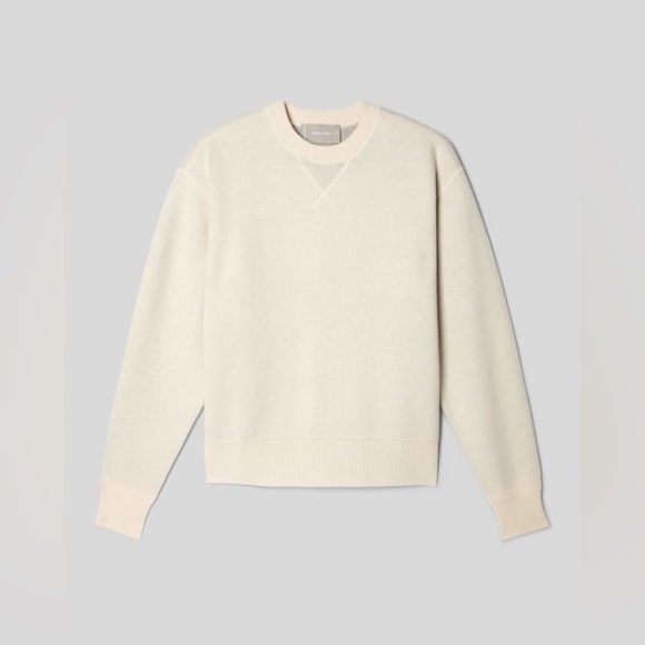 NWT Everlane The Cotton-Merino Sweatshirt - Picture 3 of 14